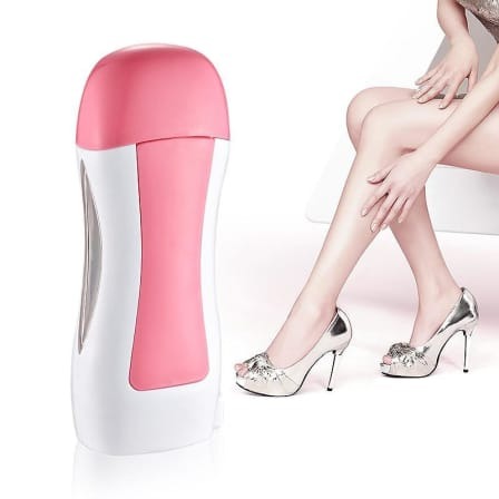 Depilatory Hair Removal Roll On Wax Heater - Pink_0